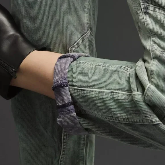 Anthropologie Pilcro The Wanderer Corduroy Cargo Pants - Picture 9 of 9